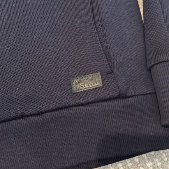 Hugo Boss sweater knit zip up hoodie - Picture 3 of 4